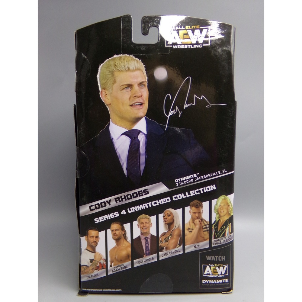AEW Unmatched‎ Collection Cody Rhodes Series 4 Action Figure  1 of 3000 Edition - Picture 2 of 3